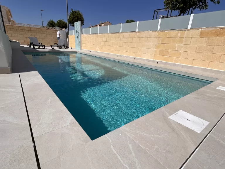 Piscina en Siera Golf, 4×8 m