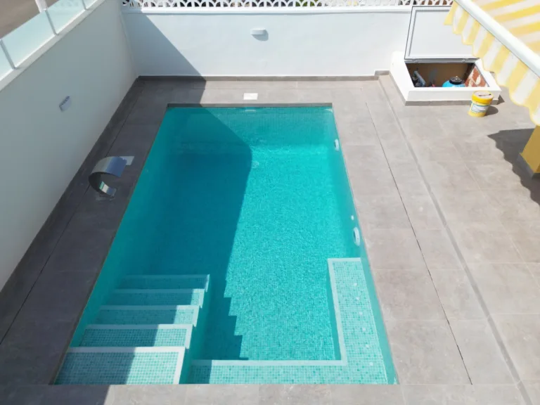 Piscina en Da Vinci, 3×5 m + terraza